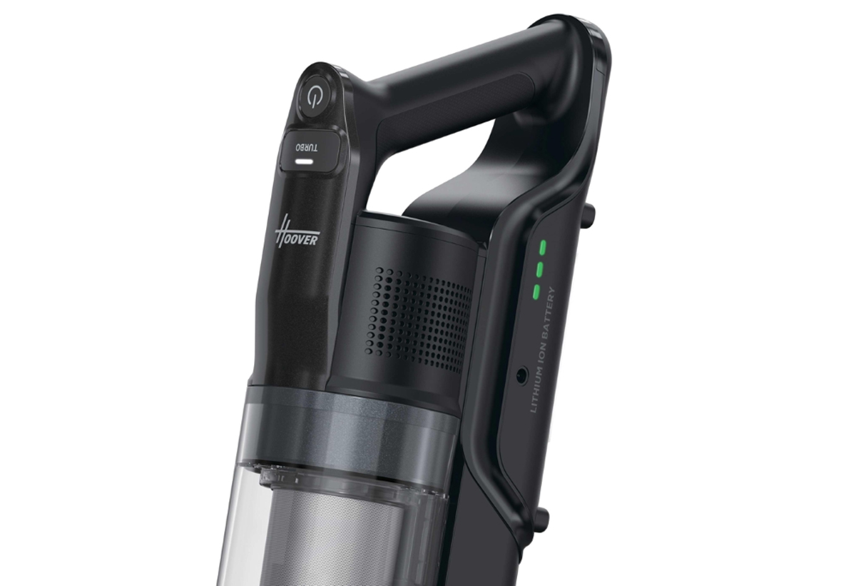 Απεικονίζονται οι μπαταρίες της σκούπας.